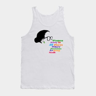 RBG quote Tank Top